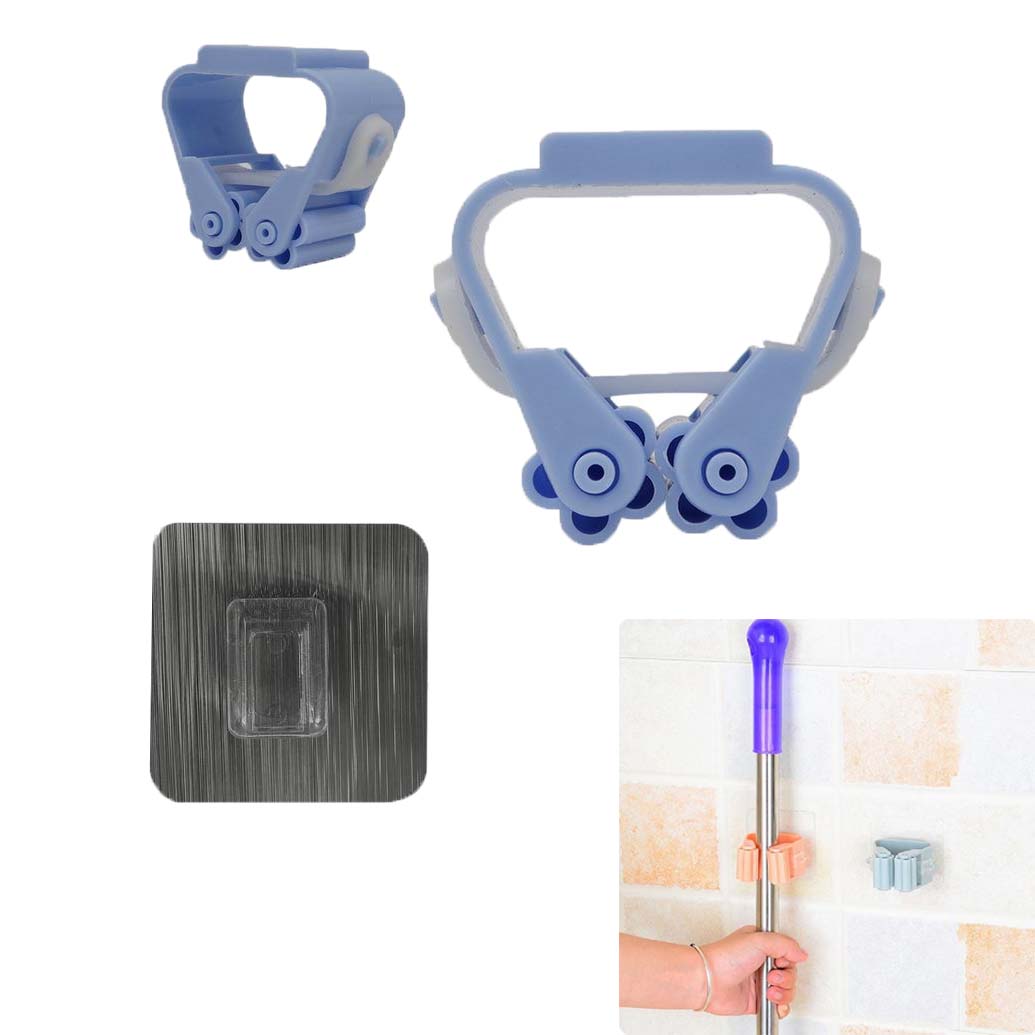 Miniatura 2 de Soporte Para Escoba Secador Adhesivo